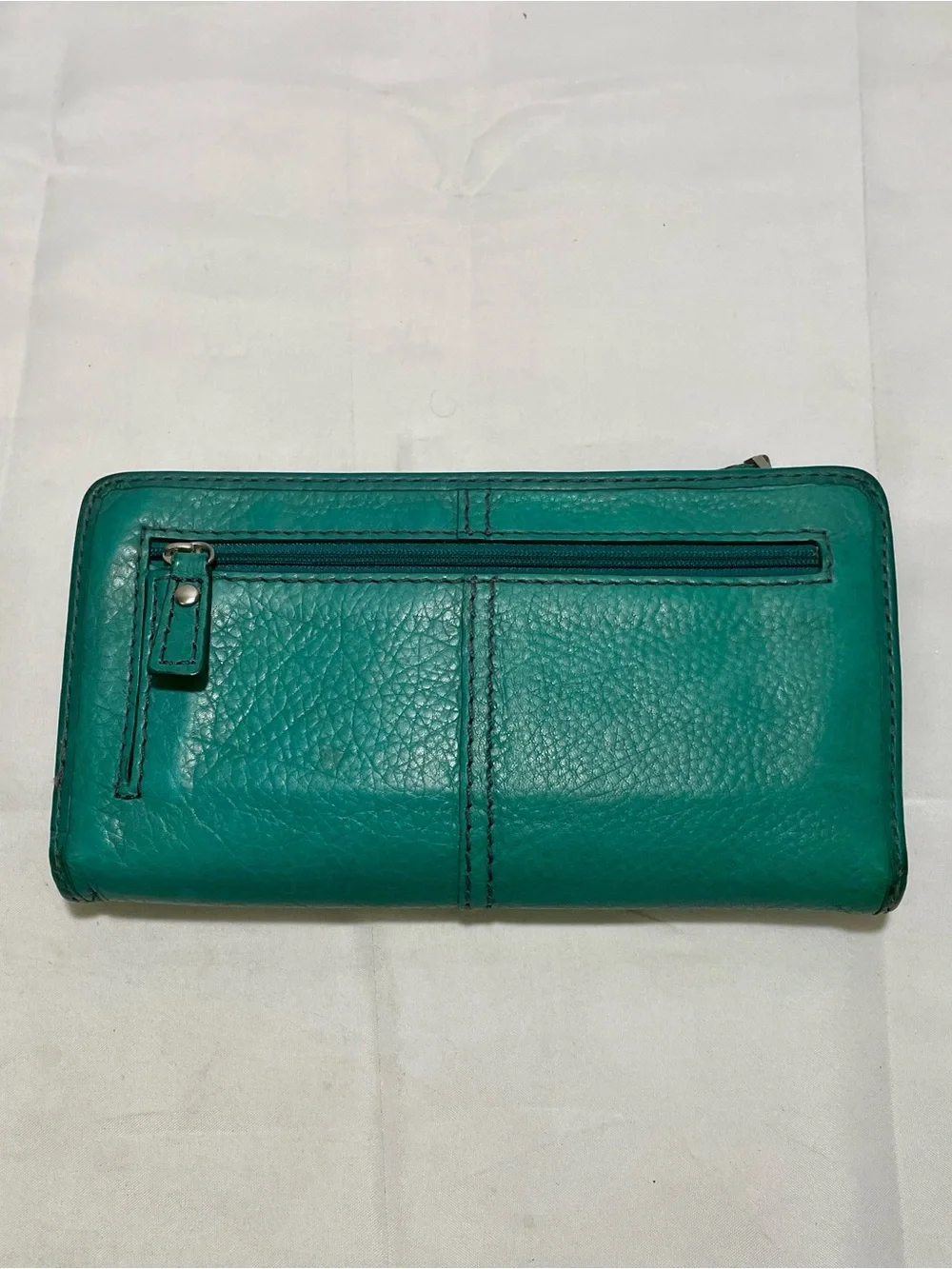 Fossil Maddox L-Zip-Around Leather Wallet